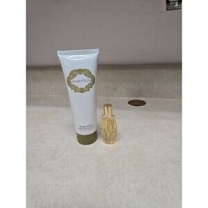 Chantilly by Dana 2pc Set Perfumed Body Lotion 4oz & EDP Mini Perfume .25oz Rare